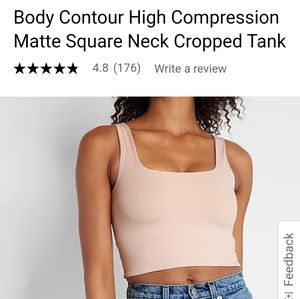 Body contour crop top - Brand new!